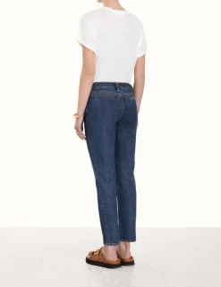 Discount ZIMMERMANN Roll Sleeve Tee