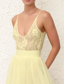 Discount ZIMMERMANN Scoop Neck Bodysuit