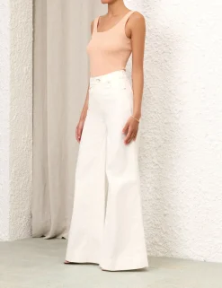 Outlet ZIMMERMANN Scoop Neck Tank