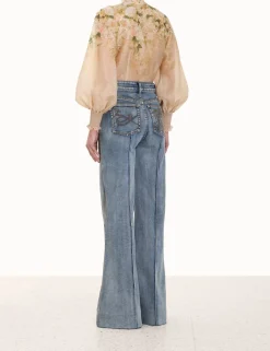 Clearance ZIMMERMANN Sensory Buttoned Blouse