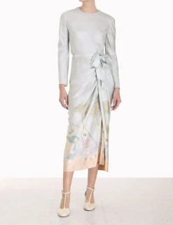 Sale ZIMMERMANN Sensory Drape Dress