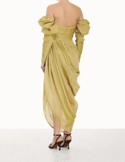Sale ZIMMERMANN Sensory Drape Midi Dress