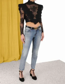 Clearance ZIMMERMANN Sensory Lace Bodice Top