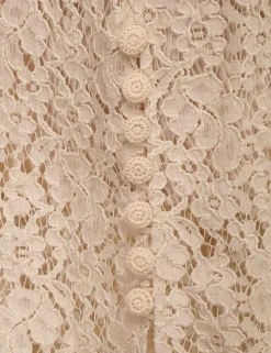 New ZIMMERMANN Sensory Lace Midi Dress