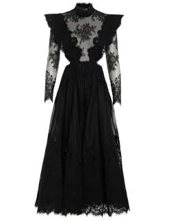ZIMMERMANN Sensory Lace Yoke Gown