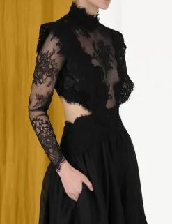 ZIMMERMANN Sensory Lace Yoke Gown