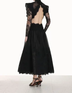 Online ZIMMERMANN Sensory Lace Yoke Gown
