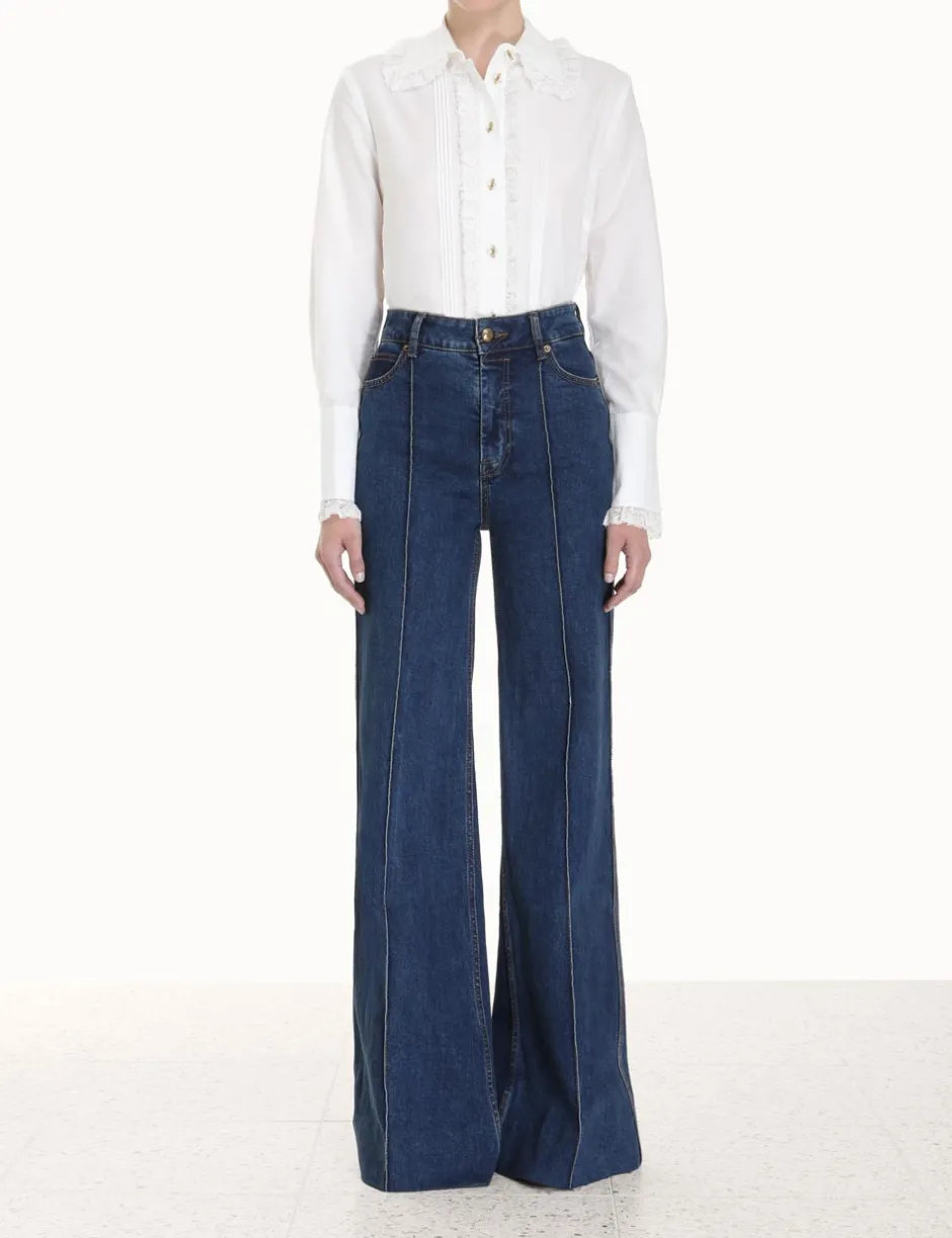 Best ZIMMERMANN Sensory Pintucked Shirt