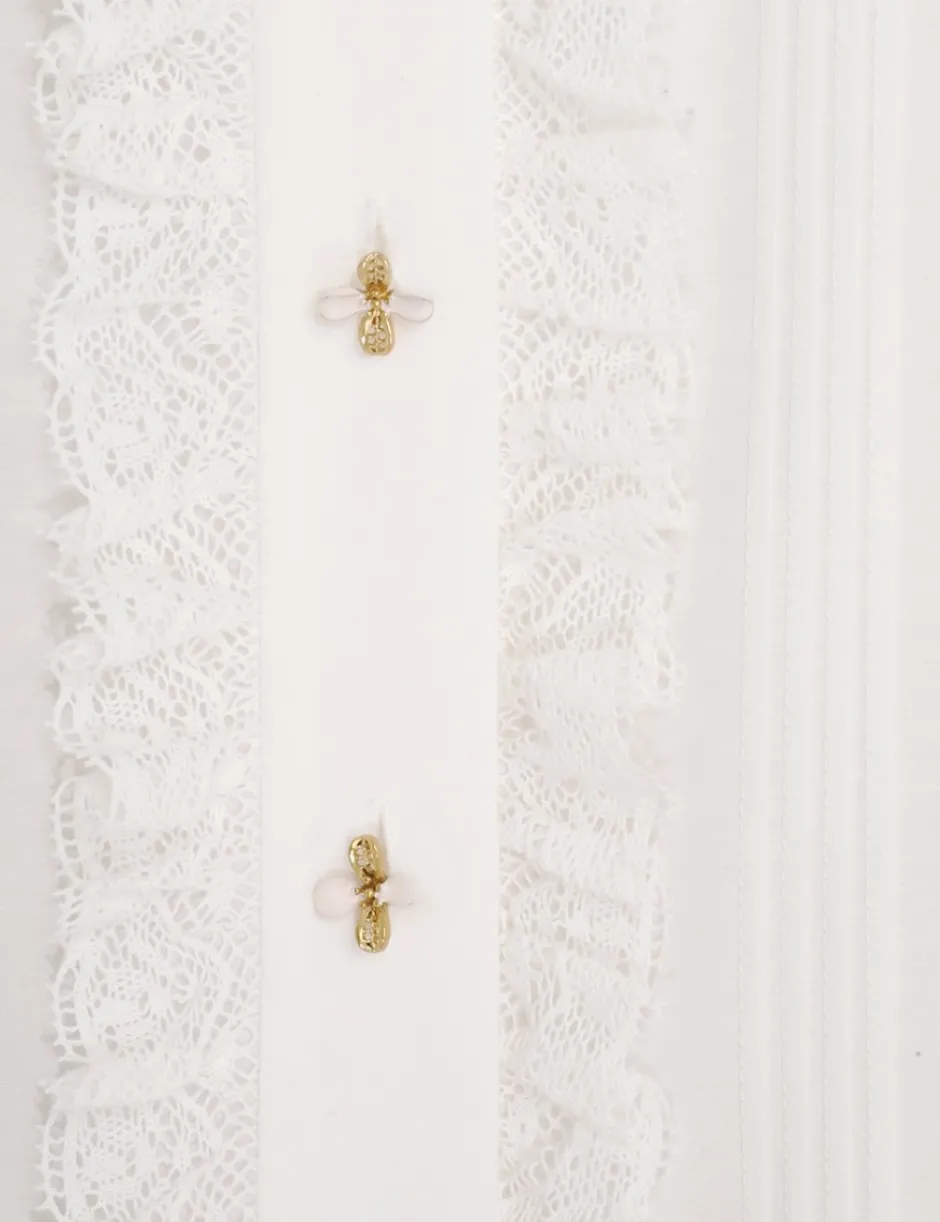 Best ZIMMERMANN Sensory Pintucked Shirt