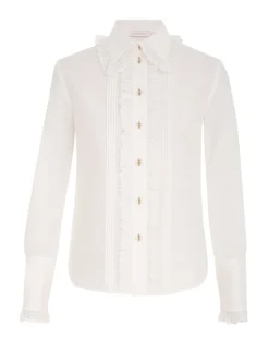Hot ZIMMERMANN Sensory Pintucked Shirt