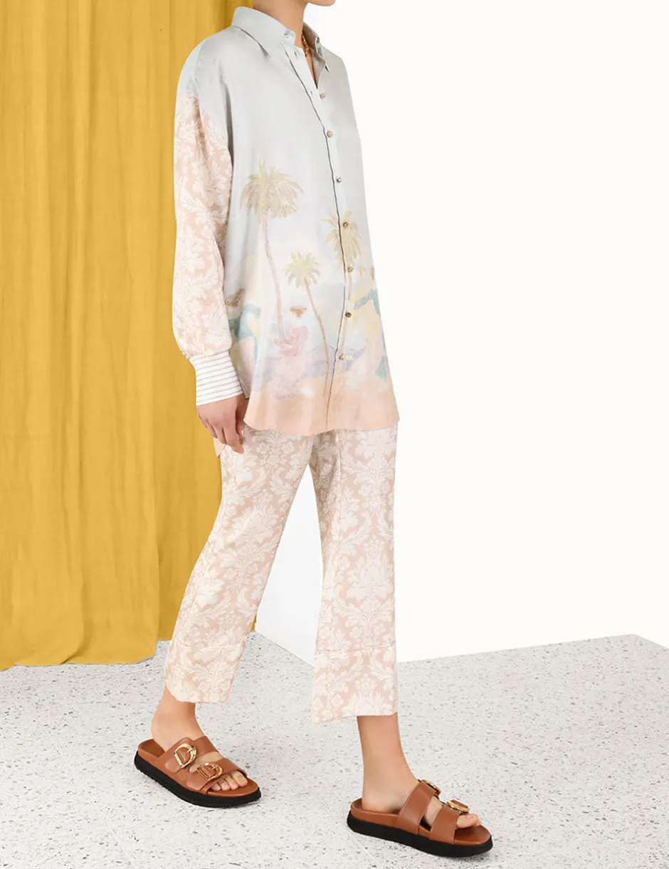 Best ZIMMERMANN Sensory Spliced Shirt