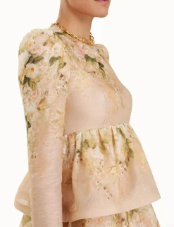 Discount ZIMMERMANN Sensory Tiered Midi Dress