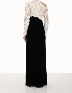 Best ZIMMERMANN Sensory Velvet Bodice Gown