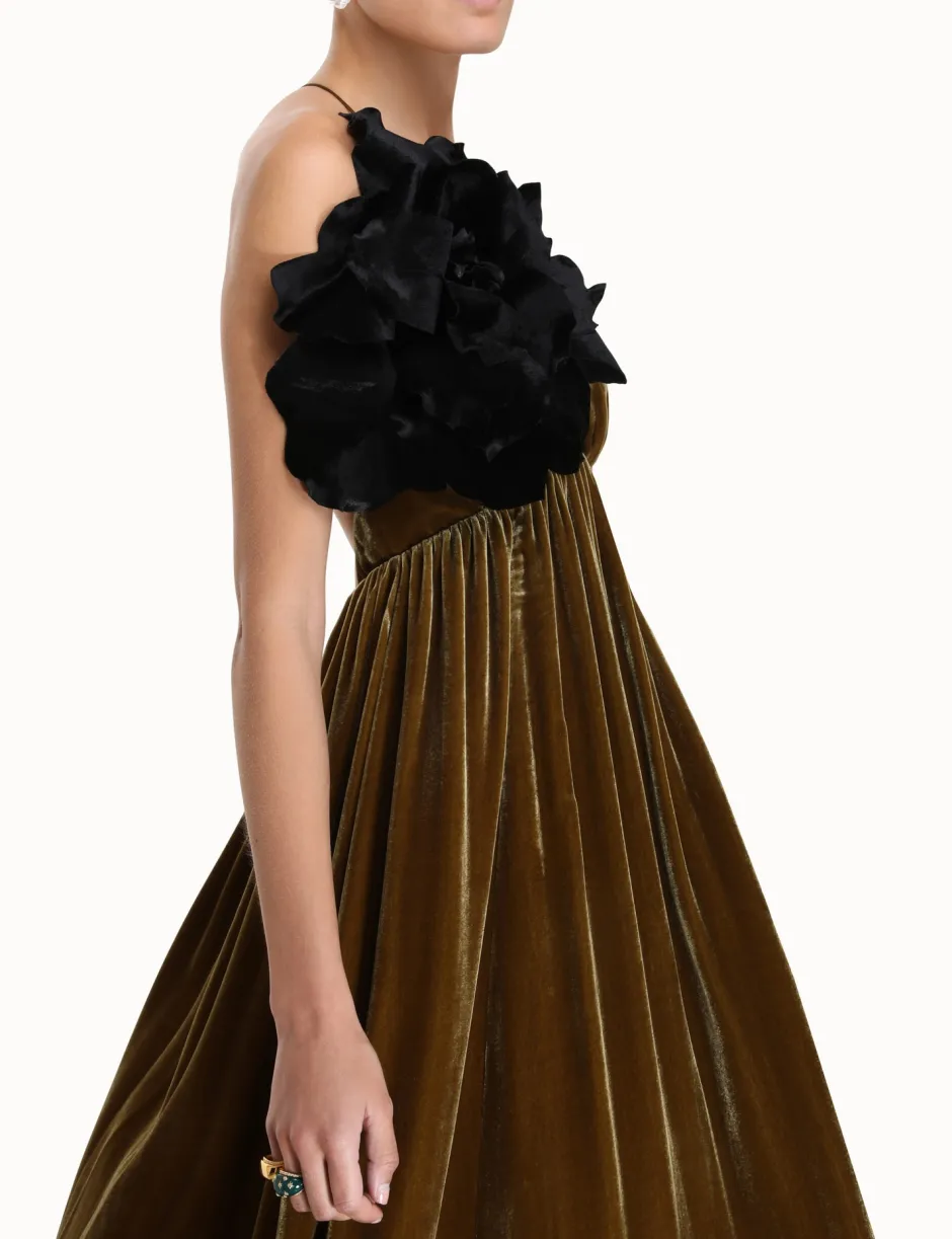 Discount ZIMMERMANN Sensory Velvet Dress