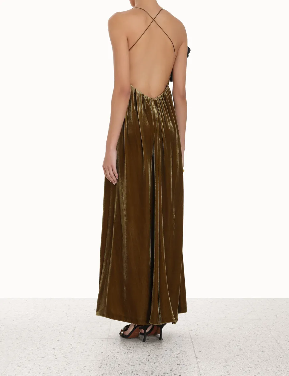 ZIMMERMANN Sensory Velvet Dress
