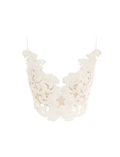 ZIMMERMANN Sensory Velvet Lace Bodice