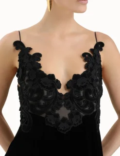 Best ZIMMERMANN Sensory Velvet Slip Dress