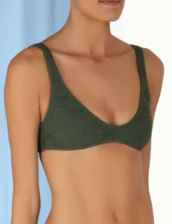 Clearance ZIMMERMANN Separates Dot Scoop Bra