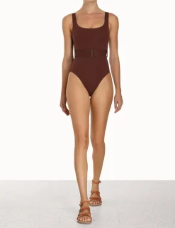 Clearance ZIMMERMANN Separates Sculpt Belted 1Pc