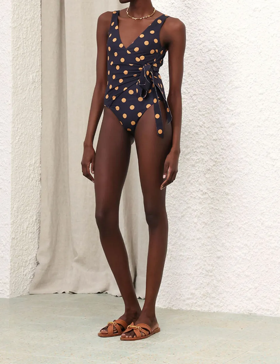 New ZIMMERMANN Separates Sculpt Wrap Tie 1Pc