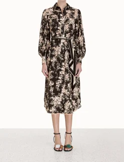 ZIMMERMANN Shirt Midi Dress