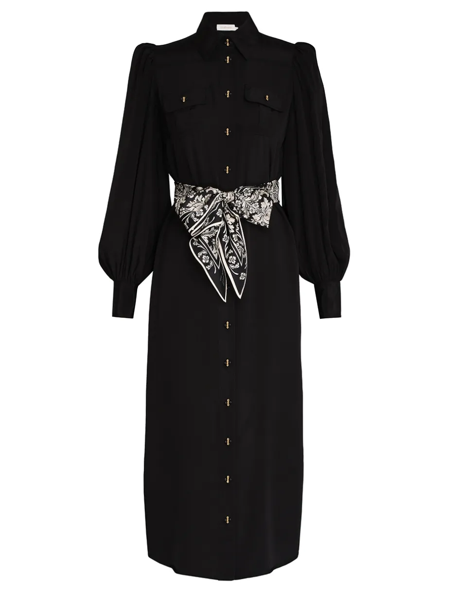 ZIMMERMANN Shirt Midi Dress