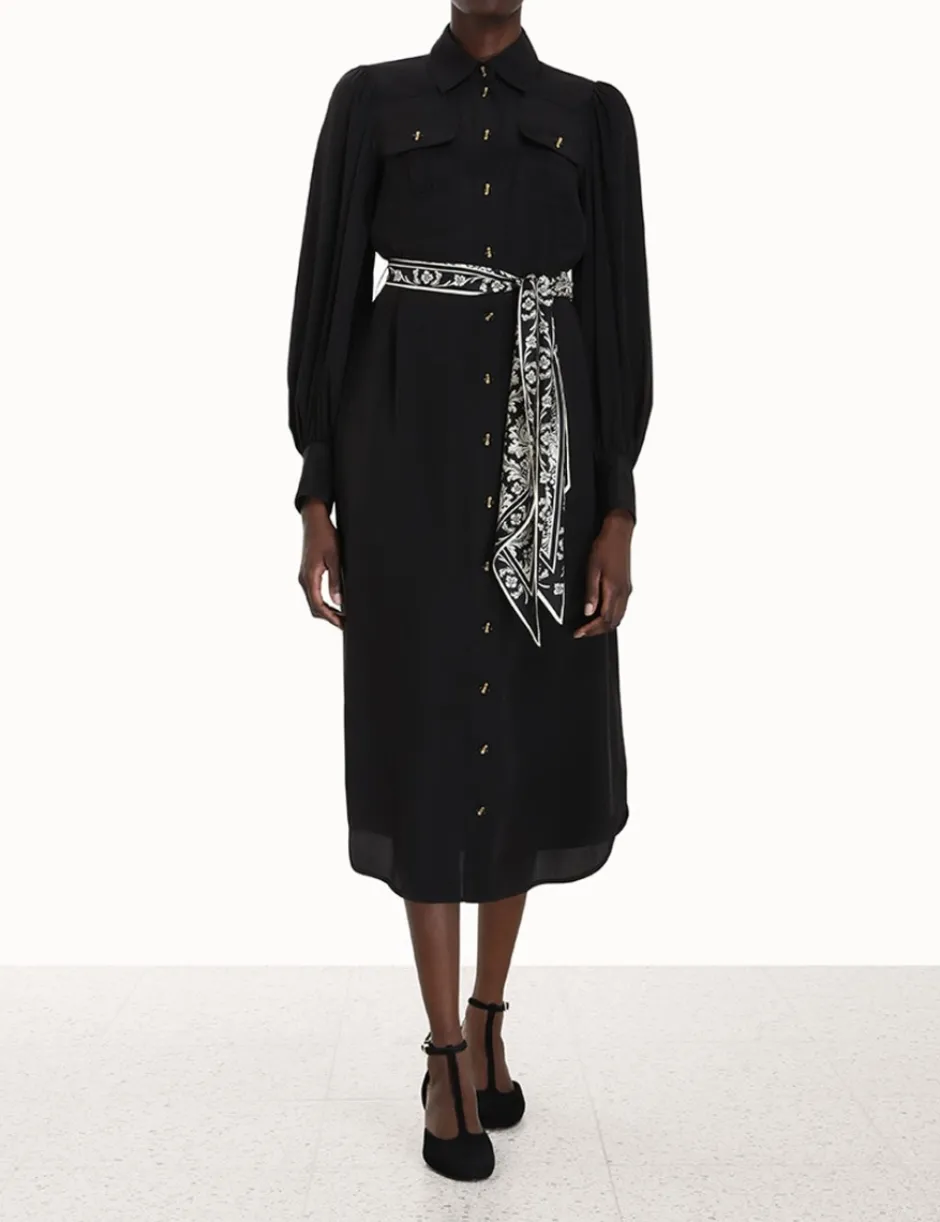 ZIMMERMANN Shirt Midi Dress