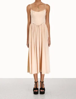 Discount ZIMMERMANN Silk Corset Dress