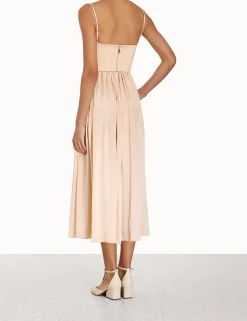 Hot ZIMMERMANN Silk Corset Dress