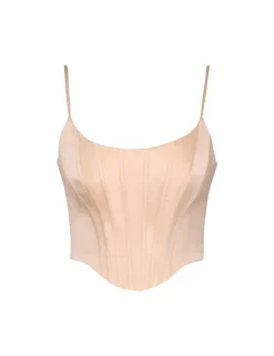 Hot ZIMMERMANN Silk Corset Top