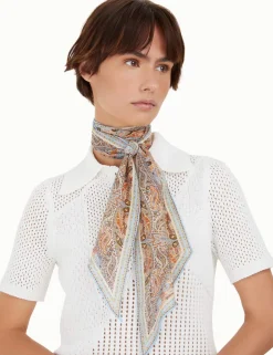 Hot ZIMMERMANN Silk Cotton Neck Scarf