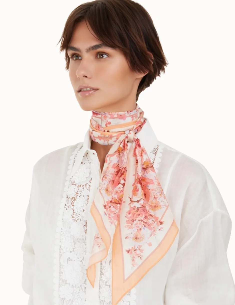 Discount ZIMMERMANN Silk Cotton Neck Scarf