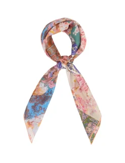 New ZIMMERMANN Silk Cotton Square Scarf