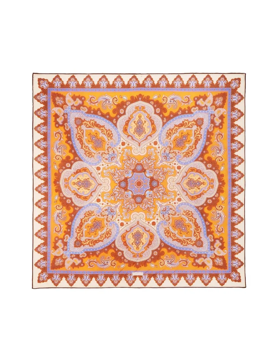 Clearance ZIMMERMANN Silk Cotton Square Scarf