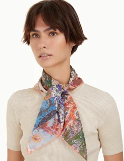 Clearance ZIMMERMANN Silk Cotton Square Scarf