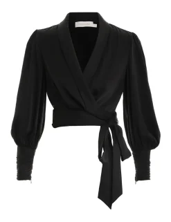 Discount ZIMMERMANN Silk Wrap Top