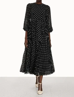 Online ZIMMERMANN Sunray Long Sleeve Midi
