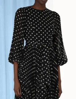 Online ZIMMERMANN Sunray Long Sleeve Midi