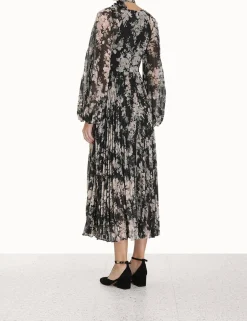 Sale ZIMMERMANN Sunray Pleated Midi Dress