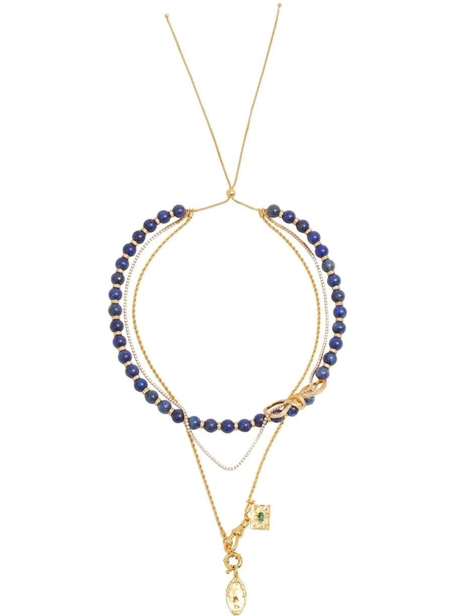 Online ZIMMERMANN Tangled Collage Chain Necklace