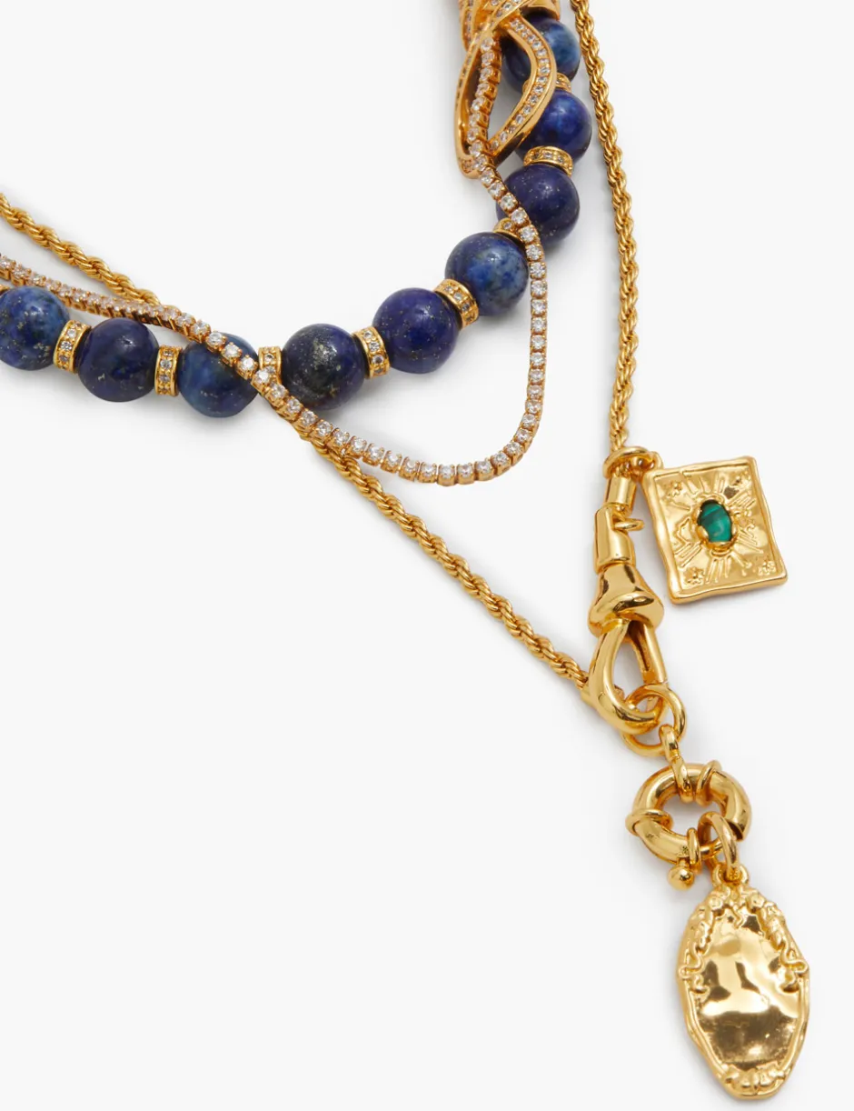 Online ZIMMERMANN Tangled Collage Chain Necklace