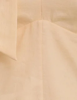 New ZIMMERMANN Tie Neck Mini Dress