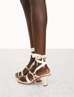 Outlet ZIMMERMANN Toe Thong Bow Sandal 65