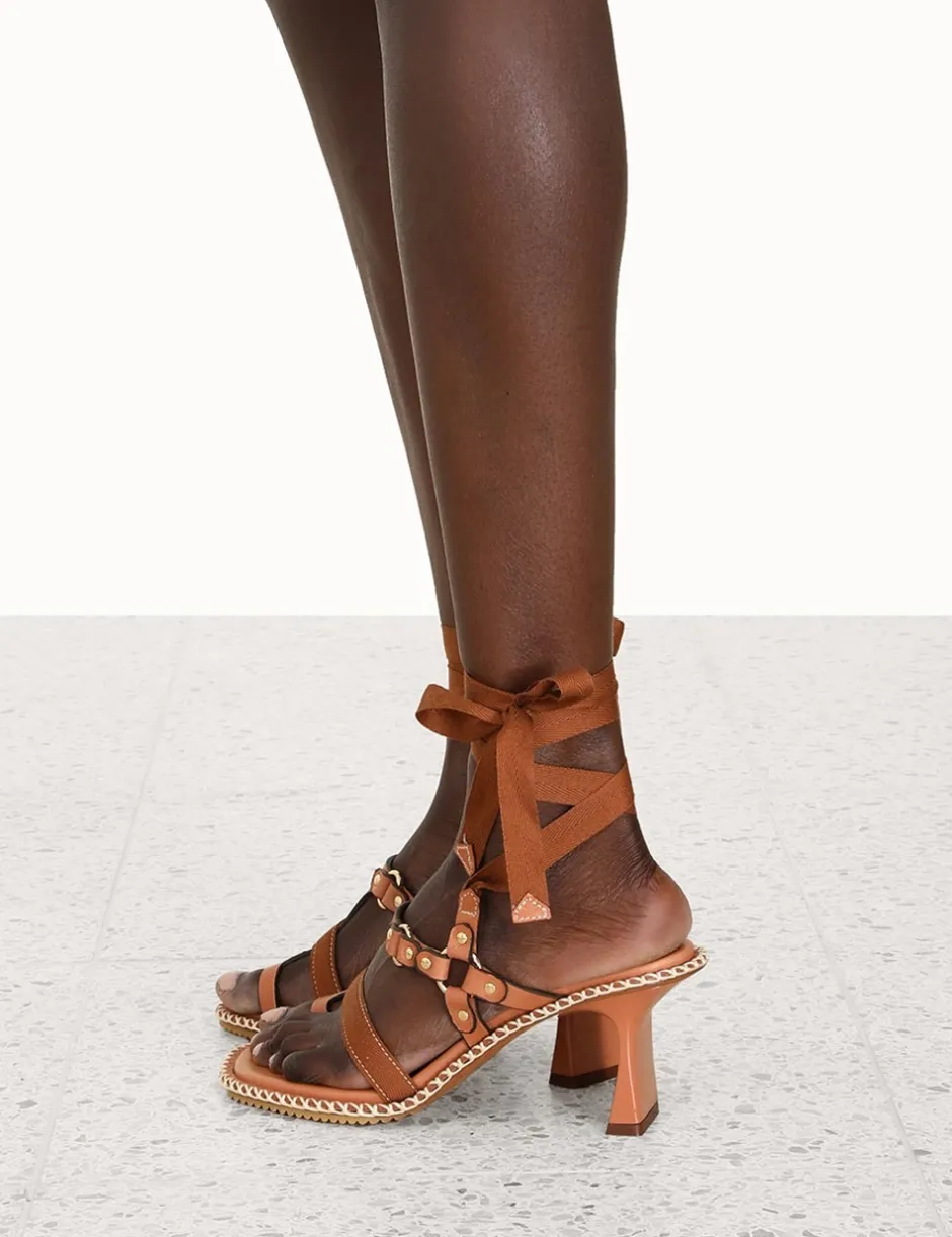 Sale ZIMMERMANN Toe Thong Bow Sandal 65