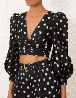 ZIMMERMANN Tuck Bodice Top