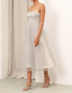 Discount ZIMMERMANN Tulle Midi Dress