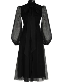 ZIMMERMANN Tulle Midi Dress