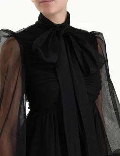 Hot ZIMMERMANN Tulle Midi Dress