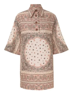 Online ZIMMERMANN Tunic Mini Dress