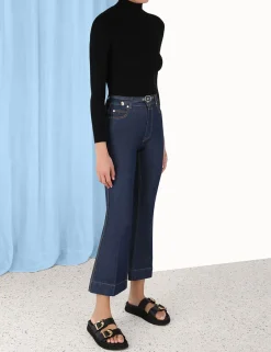 Sale ZIMMERMANN Turtleneck Rib Top